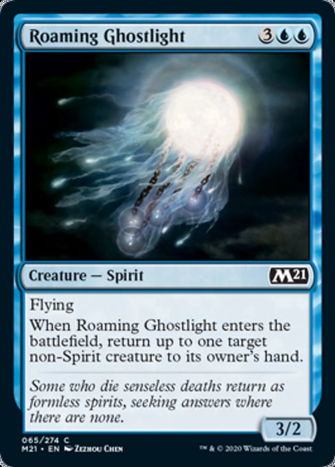 Roaming Ghostlight [Core Set 2021] | Arkham Games and Comics