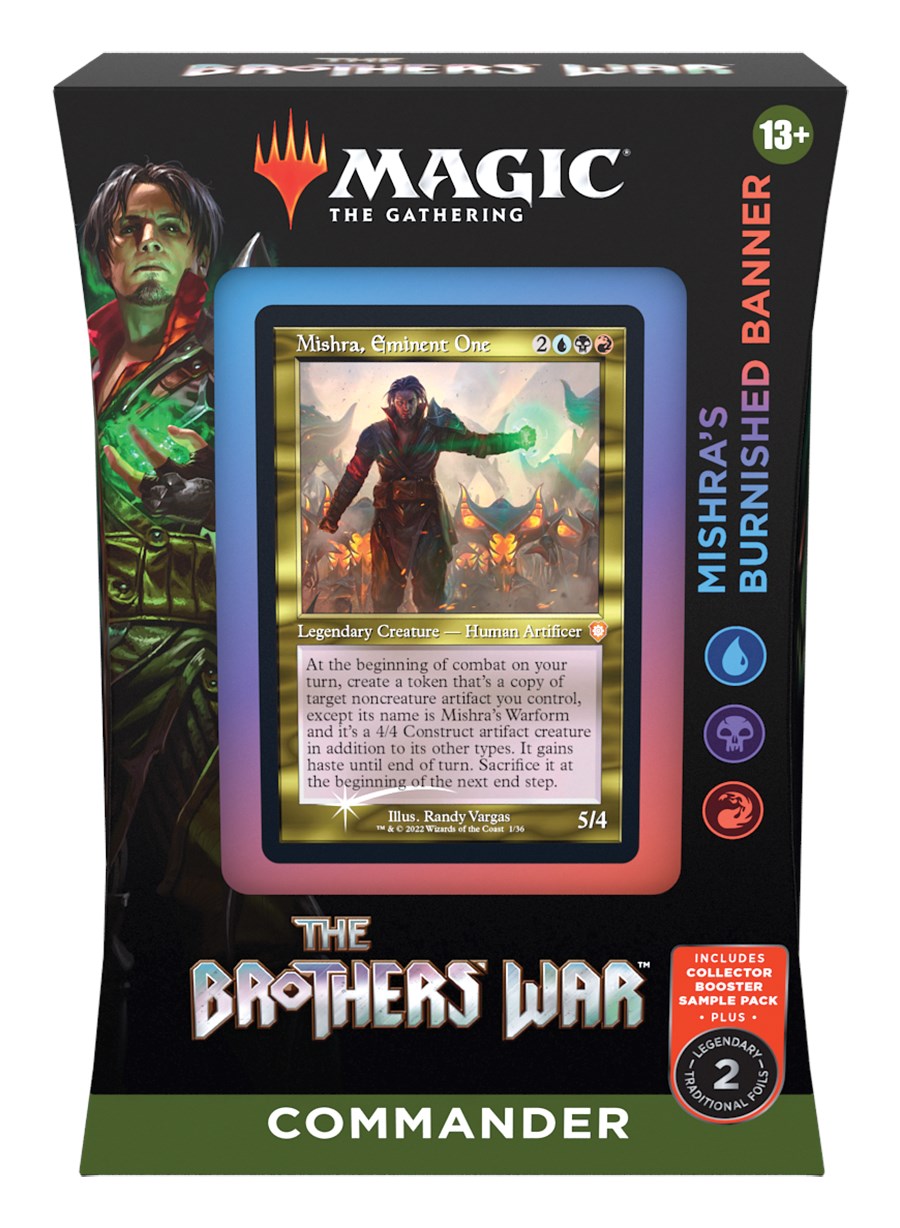 The Brothers' War - Commander Deck (Mishra's Burnished Banner) | Arkham Games and Comics