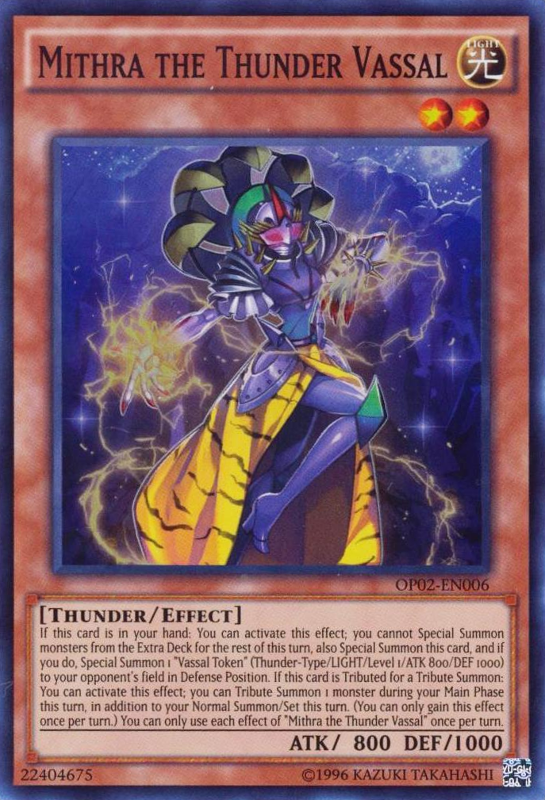 Mithra the Thunder Vassal [OP02-EN006] Super Rare | Arkham Games and Comics