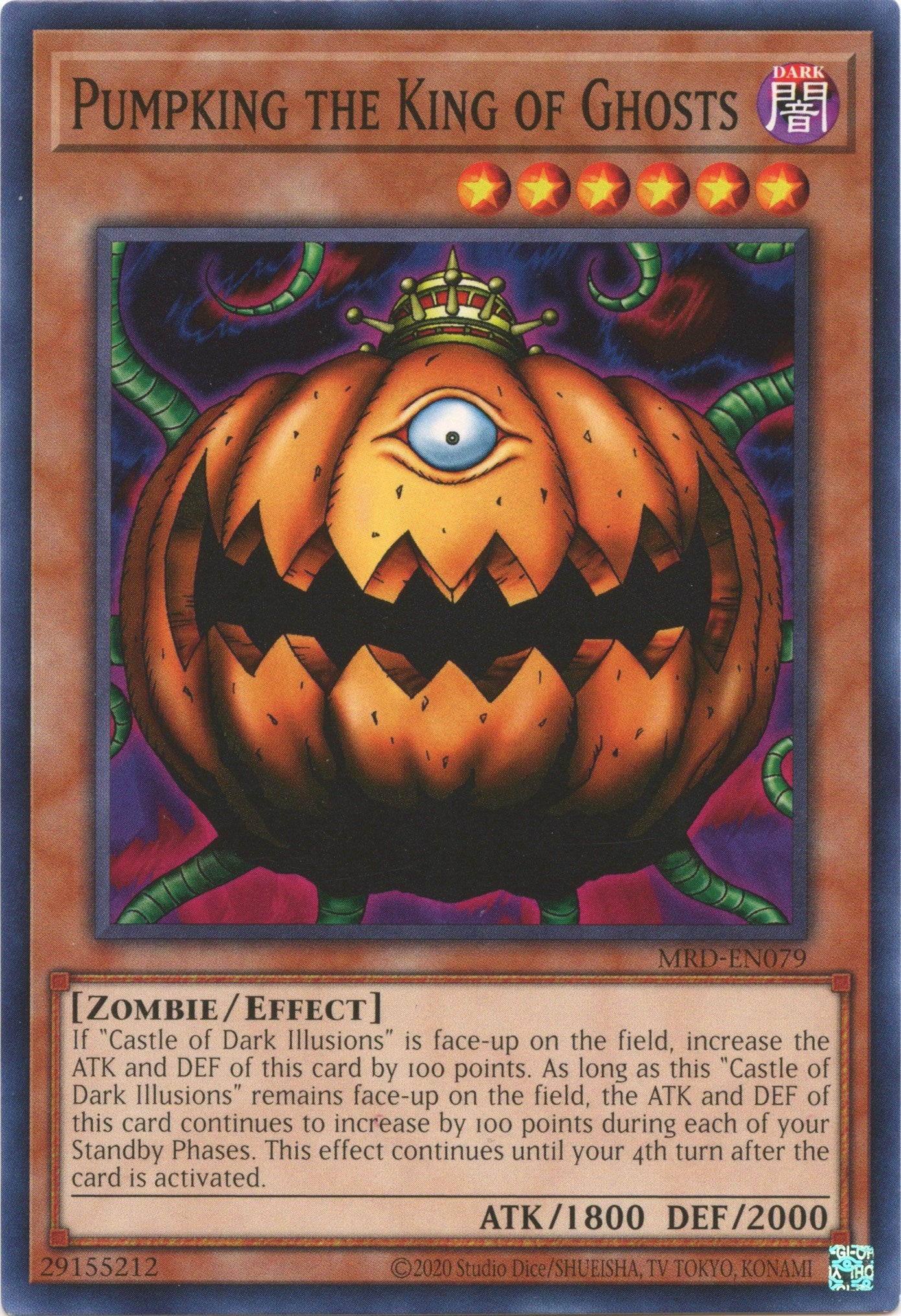 Pumpking the King of Ghosts (25th Anniversary) [MRD-EN079] Common | Arkham Games and Comics