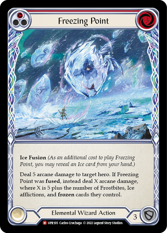 Freezing Point [UPR105] (Uprising)  Rainbow Foil | Arkham Games and Comics