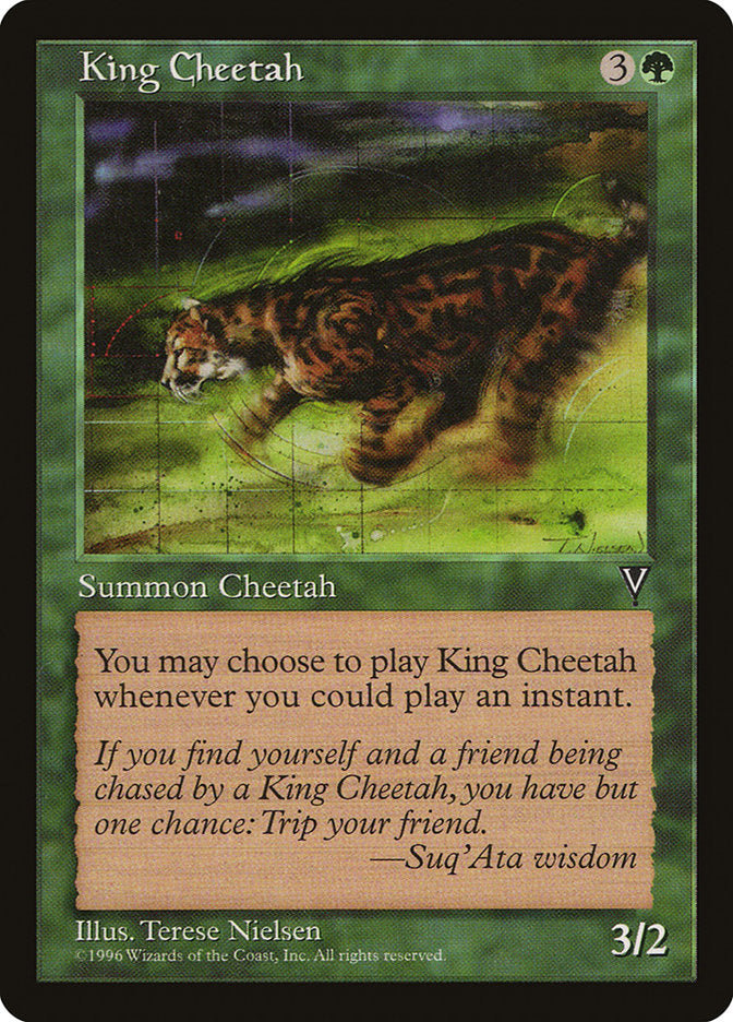 King Cheetah [Visions] | Arkham Games and Comics