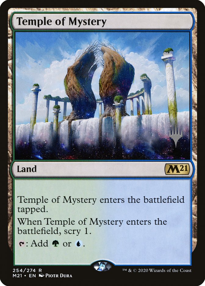 Temple of Mystery (Promo Pack) [Core Set 2021 Promos] | Arkham Games and Comics