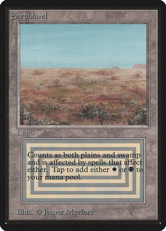 Scrubland [Limited Edition Beta] | Arkham Games and Comics