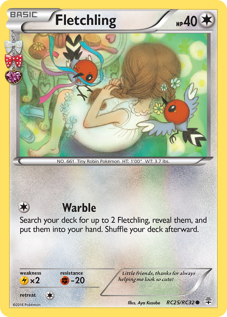 Fletchling (RC25/RC32) [XY: Generations] | Arkham Games and Comics