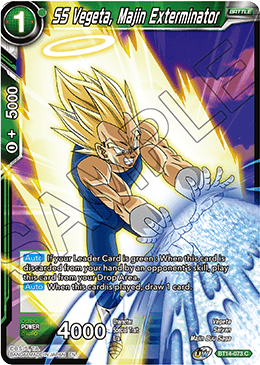 SS Vegeta, Majin Exterminator (BT14-073) [Cross Spirits] | Arkham Games and Comics