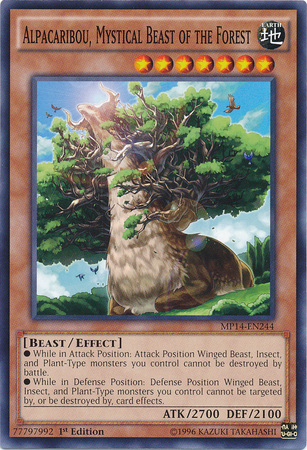 Alpacaribou, Mystical Beast of the Forest [MP14-EN244] Common | Arkham Games and Comics