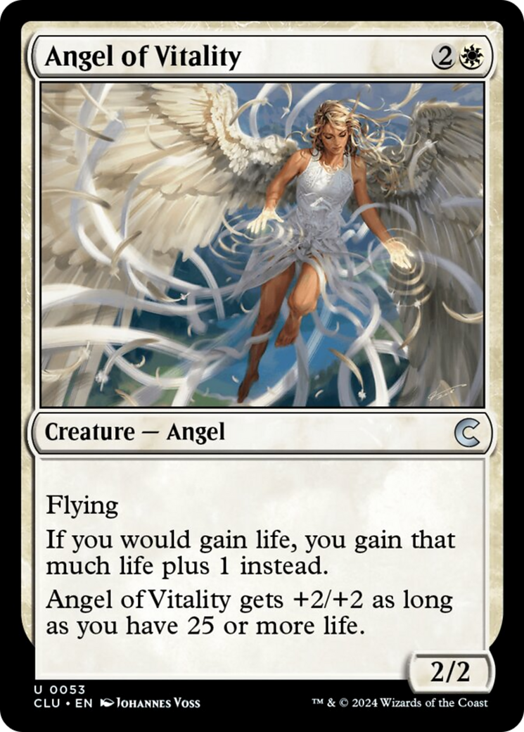 Angel of Vitality [Ravnica: Clue Edition] | Arkham Games and Comics