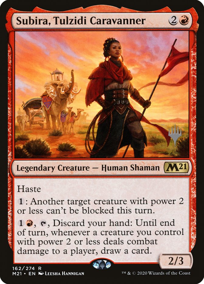 Subira, Tulzidi Caravanner (Promo Pack) [Core Set 2021 Promos] | Arkham Games and Comics