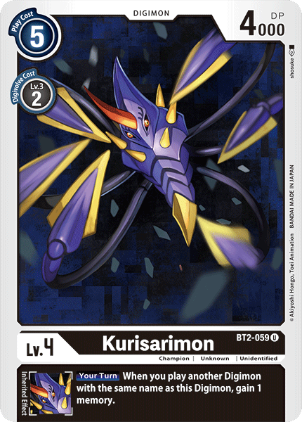 Kurisarimon [BT2-059] [Release Special Booster Ver.1.0] | Arkham Games and Comics