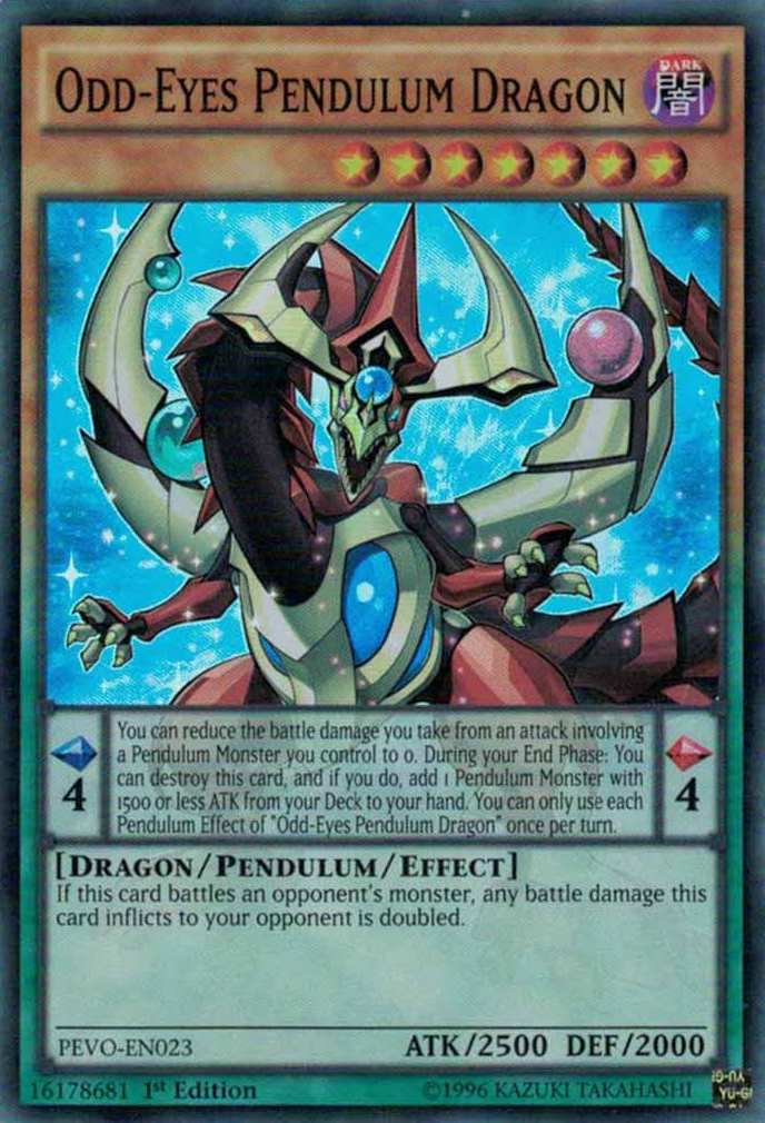 Odd-Eyes Pendulum Dragon [PEVO-EN023] Super Rare | Arkham Games and Comics