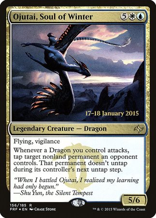 Ojutai, Soul of Winter [Fate Reforged Promos] | Arkham Games and Comics