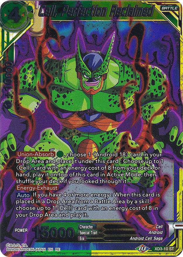 Cell, Perfection Reclaimed (XD3-10) [Ultimate Deck 2022] | Arkham Games and Comics