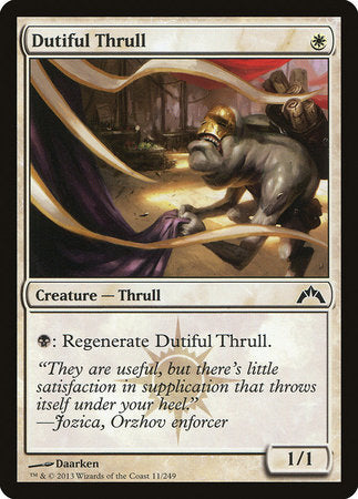 Dutiful Thrull [Gatecrash] | Arkham Games and Comics