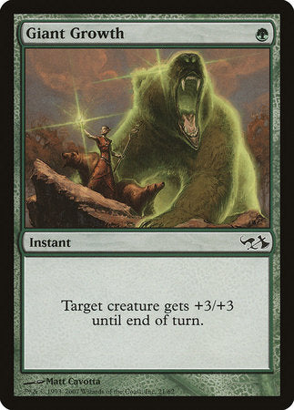 Giant Growth [Duel Decks: Elves vs. Goblins] | Arkham Games and Comics
