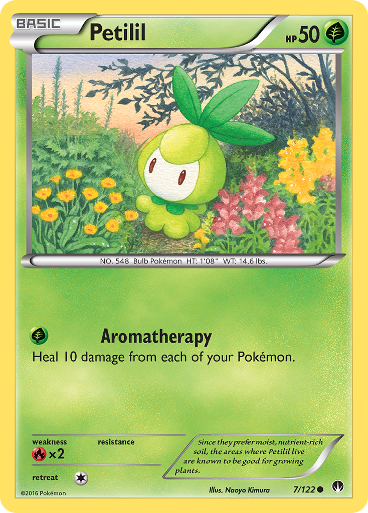 Petilil (7/122) [XY: BREAKpoint] | Arkham Games and Comics