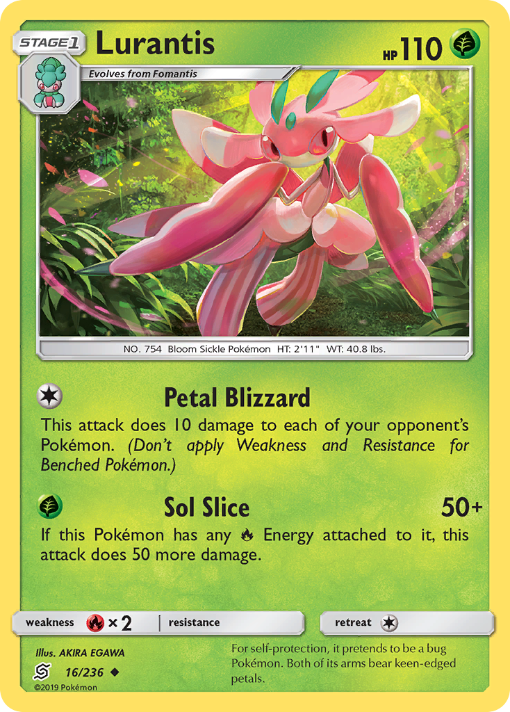 Lurantis (16/236) [Sun & Moon: Unified Minds] | Arkham Games and Comics