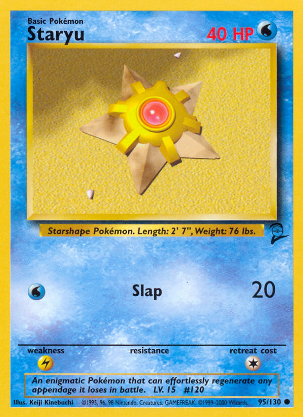 Staryu (95/130) [Base Set 2] | Arkham Games and Comics