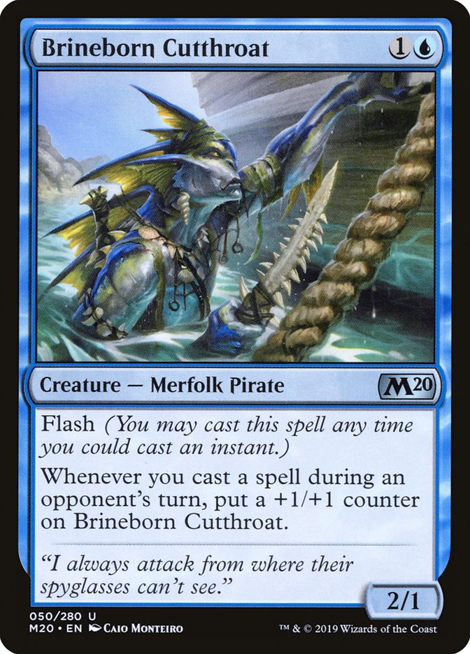 Brineborn Cutthroat [Core Set 2020] | Arkham Games and Comics