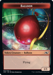 Teddy Bear // Balloon Double-sided Token [Unfinity Tokens] | Arkham Games and Comics