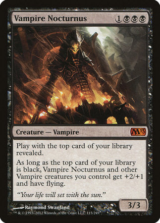 Vampire Nocturnus [Magic 2013] | Arkham Games and Comics