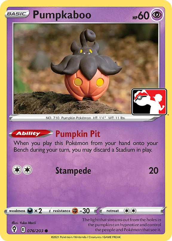 Pumpkaboo (076/203) [Prize Pack Series One] | Arkham Games and Comics
