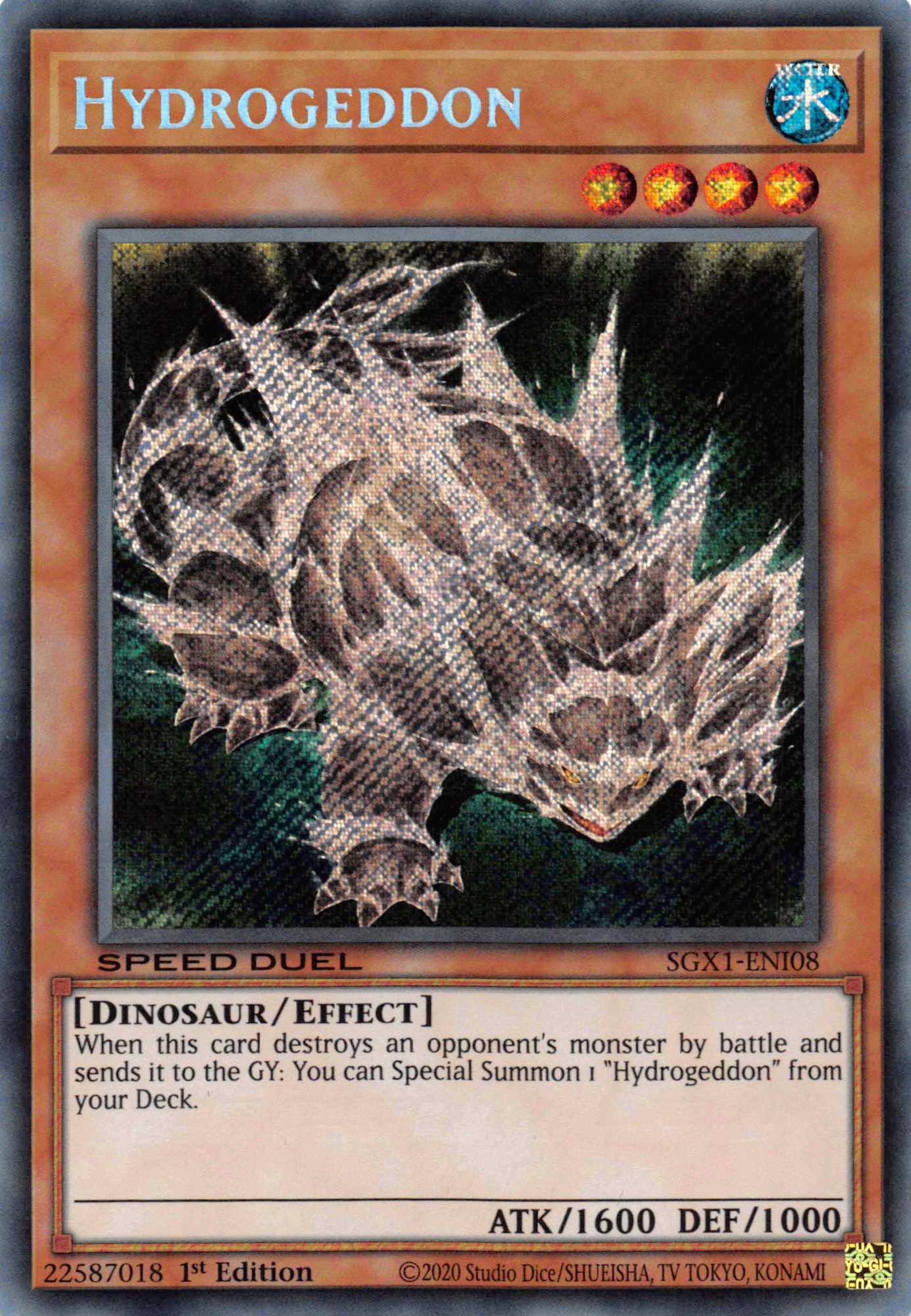 Hydrogeddon [SGX1-ENI08] Secret Rare | Arkham Games and Comics