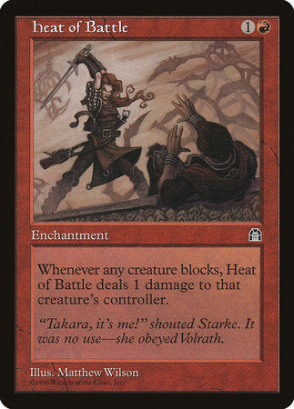 Heat of Battle [Stronghold] | Arkham Games and Comics