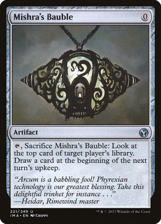 Mishra's Bauble [Iconic Masters] | Arkham Games and Comics