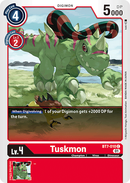 Tuskmon [BT7-010] [Next Adventure] | Arkham Games and Comics