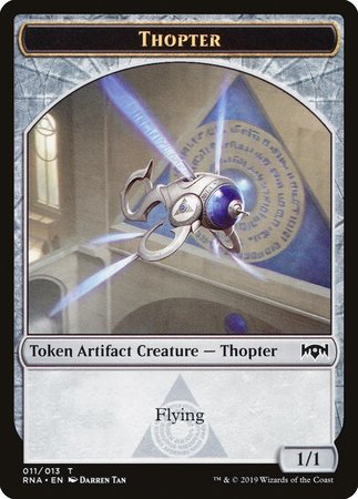 Thopter Token [Ravnica Allegiance Tokens] | Arkham Games and Comics