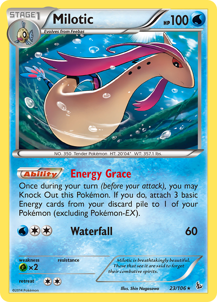 Milotic (23/106) [XY: Flashfire] | Arkham Games and Comics