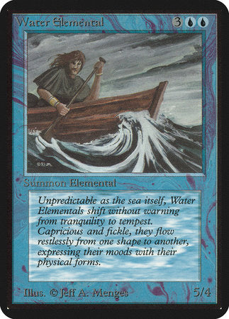 Water Elemental [Limited Edition Alpha] | Arkham Games and Comics