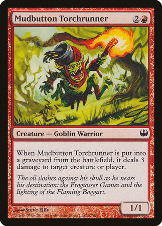 Mudbutton Torchrunner [Duel Decks: Knights vs. Dragons] | Arkham Games and Comics