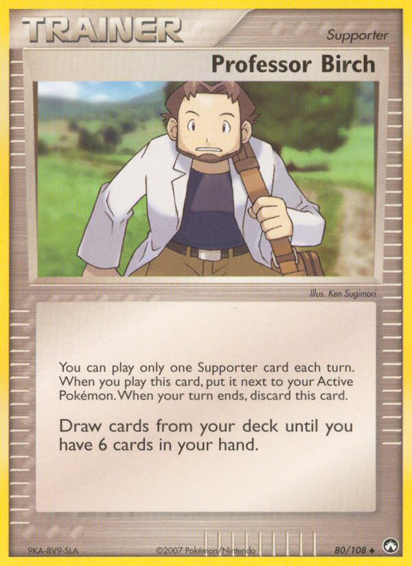 Professor Birch (80/108) [EX: Power Keepers] | Arkham Games and Comics