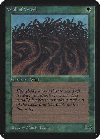 Wall of Wood [Limited Edition Alpha] | Arkham Games and Comics