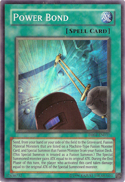 Power Bond [DR04-EN037] Super Rare | Arkham Games and Comics