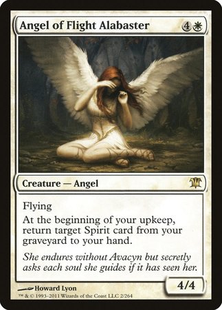 Angel of Flight Alabaster [Innistrad] | Arkham Games and Comics