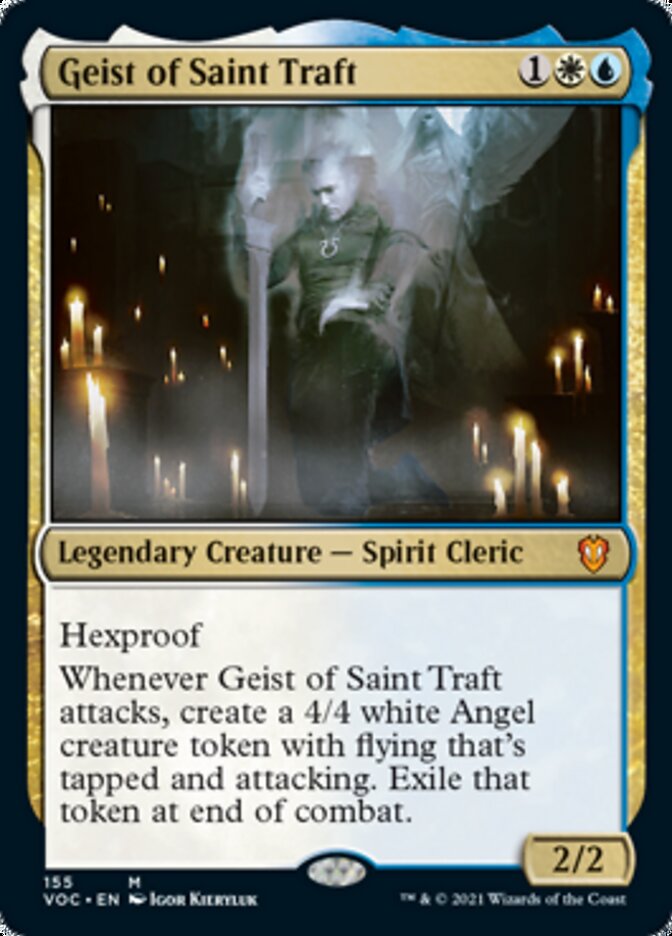 Geist of Saint Traft [Innistrad: Crimson Vow Commander] | Arkham Games and Comics