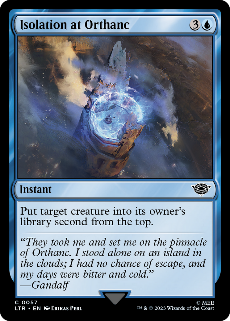 Isolation at Orthanc [The Lord of the Rings: Tales of Middle-Earth] | Arkham Games and Comics