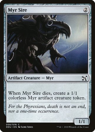 Myr Sire [Duel Decks: Elves vs. Inventors] | Arkham Games and Comics