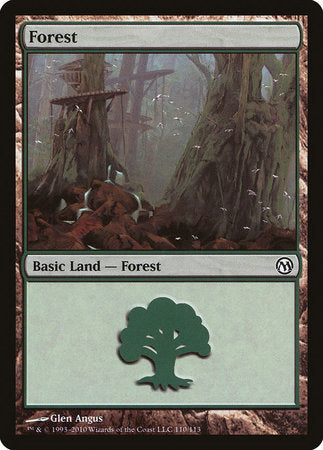 Forest (110) [Duels of the Planeswalkers] | Arkham Games and Comics