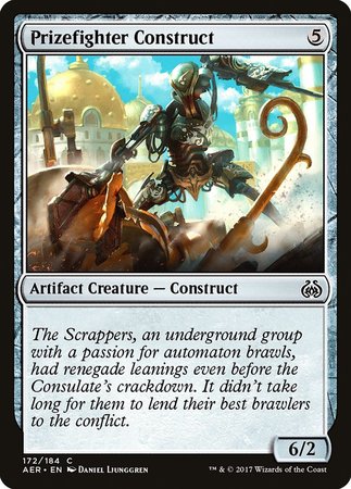 Prizefighter Construct [Aether Revolt] | Arkham Games and Comics