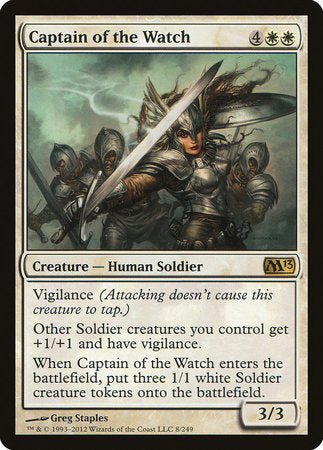 Captain of the Watch [Magic 2013] | Arkham Games and Comics