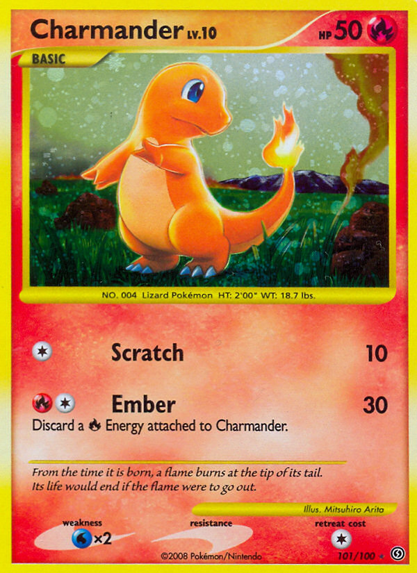 Charmander (101/100) [Diamond & Pearl: Stormfront] | Arkham Games and Comics