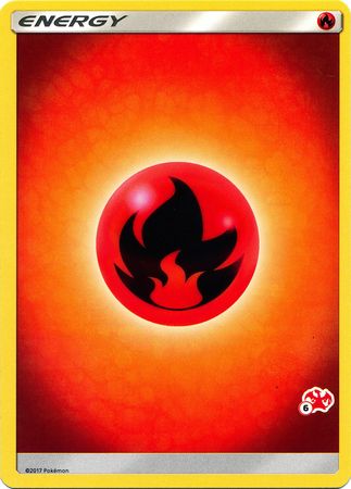 Fire Energy (Charizard Stamp #6) [Battle Academy 2020] | Arkham Games and Comics