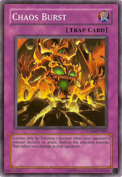 Chaos Burst (GX Tag Force 2) [GX04-EN003] Super Rare | Arkham Games and Comics