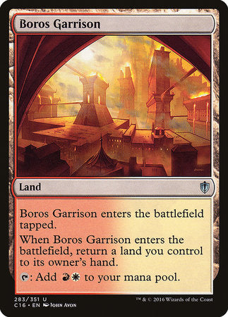 Boros Garrison [Commander 2016] | Arkham Games and Comics