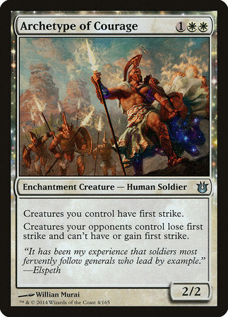 Archetype of Courage [Born of the Gods] | Arkham Games and Comics