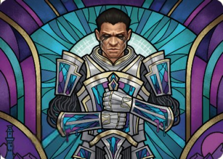 Aron, Benalia's Ruin Art Card [Dominaria United Art Series] | Arkham Games and Comics